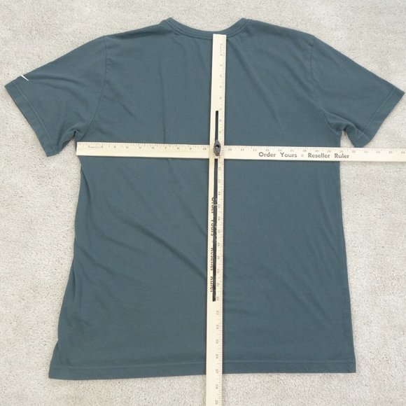 Nike Shirt Mens Large Blue Lebron James Lions Crest Short Sleeve Crew Dri Fit - Picture 4 of 8